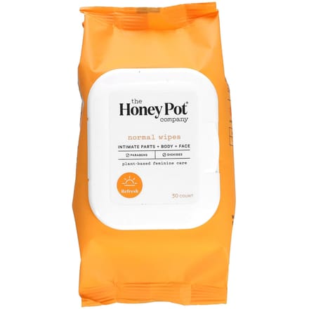 The Honey Pot Company, Gewone Doekjes, Geurloos, 30 Stuks orange