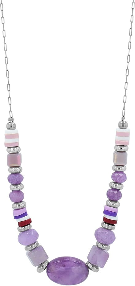 AKZENT Akzent damesketting met hanger Lowyse, waterbestendig