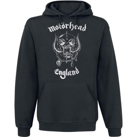 Motörhead Trui met capuchon - Everything Louder - S tot 5XL - voor Mannen - zwart