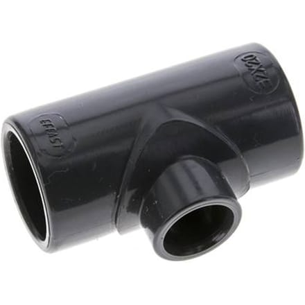 PVC Verloopstuk T-fitting Lijmmof  32 tot 20mm [2 stuks]