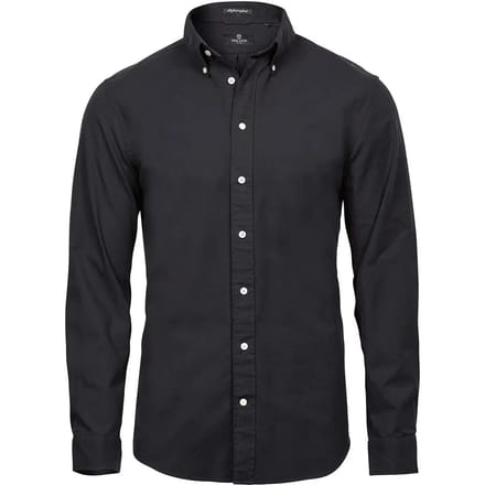 Tee Jays - MenÂ´s Perfect Oxford Shirt - Black maat M
