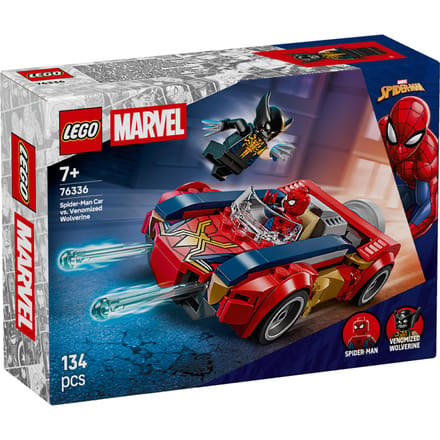 LEGO Marvel Super Heroes LEGO® MARVEL SUPER HEROES 76336 Spider-Man auto VS Venomized Wolverine (76336)