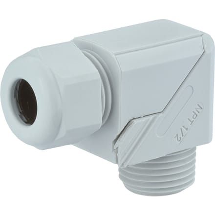 Hummel HSK-W M20x1.5 90° Kabeldoorvoer Grijs - 1313200051
