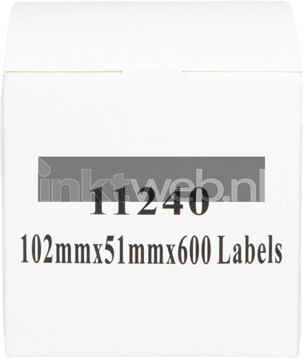 FLWR - Labelprinterrol / DK-11240 / 102x51mm - Geschikt voor Brother