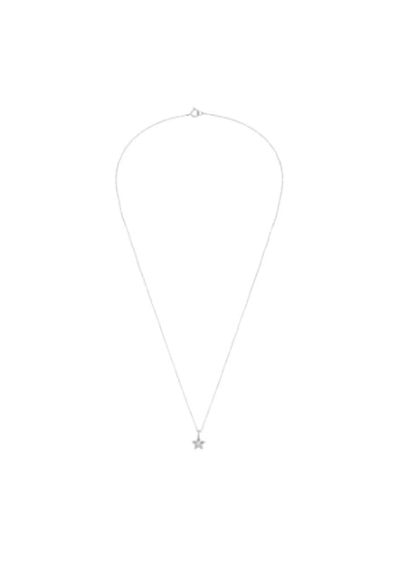 Flower Sterling Silver Ketting