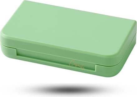 Cabantis®Mini-Pillendoos – Compact Medicijndoosje – Pill Organizer Reisformaat - Groen