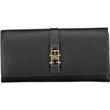 Tommy Hilfiger Zwarte Polyethyleen Portefeuille