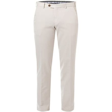 Hiltl Broek Tourist 2.0 Cotton Uni Crème / male