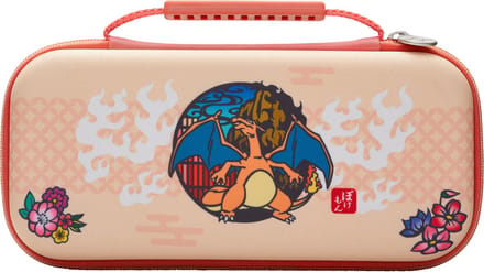 PowerA Beschermhoes voor Nintendo Switch - OLED model/ Nintendo Switch Lite Case - Charizard Bloesem - Meerkleurig