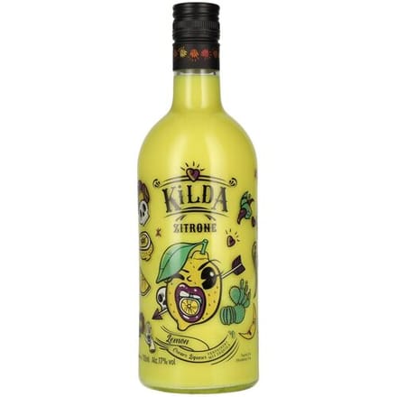 Kilda Tequila Cream Liqueurs Kilda Zitrone Cream Liqueur 17% Vol. 0,7l