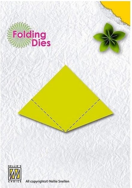 Nellie Snellen Rosette Folding Die Bloem Medium