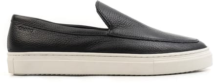 Omnio malton plain loafers heren zwart leer