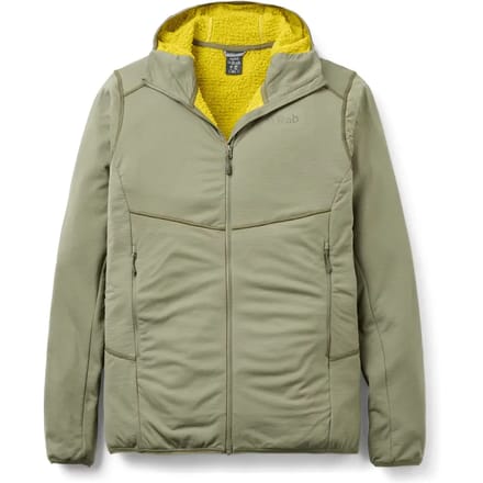 Fleece met capuchon en volledige rits Rab Evolute