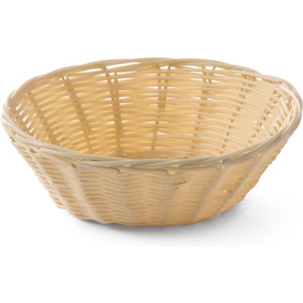HENDI Rond broodmandje – breukvast poly-rotan – vaatwasserbestendig – ⌀200x(H)65mm
