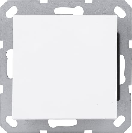 Q-Link S-Line schakelaar inbouw - wissel - polarwit
