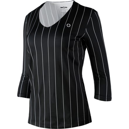 Tennis-Point Stripes Longsleeve Special Edition Dames-Zwart,Wit