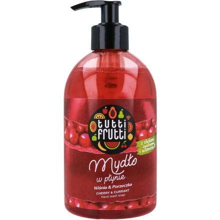 Tutti Frutti Cherry &amp; Currant Hand Wash Soap 500 ml