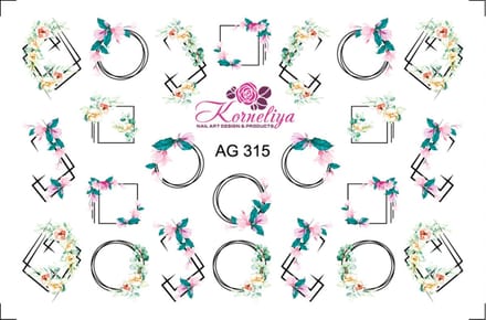 Korneliya Airbrush Waterdecal AG 315