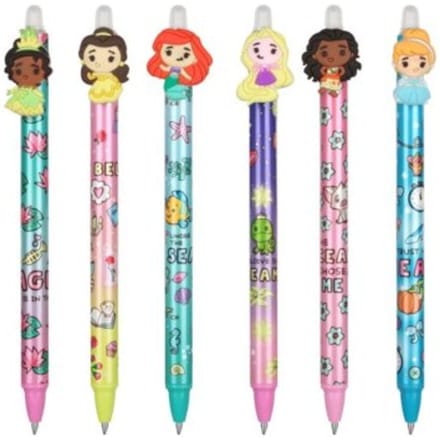 Disney princess uitwisbare gelpen, assorti
