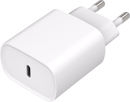 Cazy 20W USB-C Oplader - Universele Snellader - Power Delivery - geschikt voor iPhone & Samsung - Compacte USB-C Adapter - Wit