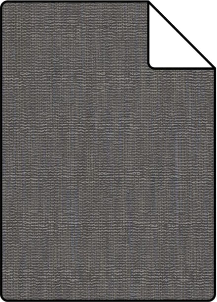 Proefstaal Origin Wallcoverings behang grasweefsel met linnen look donkerbruin - 26,5 x 21 cm - 347360-S