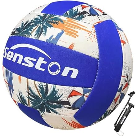 Volleyball Maat 5 met Pomp - Lichtgewicht Strandvolleybal