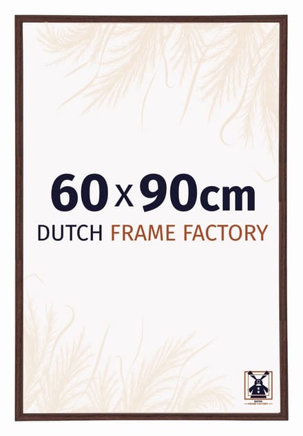 Fotolijst 60x90 cm - Kunststof - Bruin - Angers