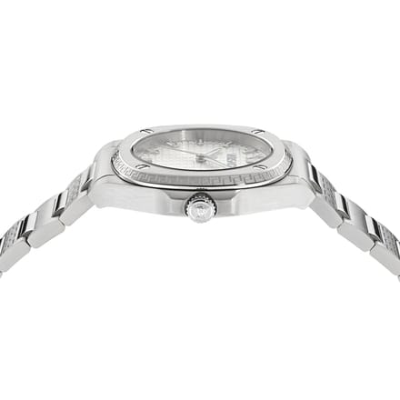 Versace Greca Pulse VE5H00326 Horloge - Staal - Zilverkleurig - Ø 35.8 mm