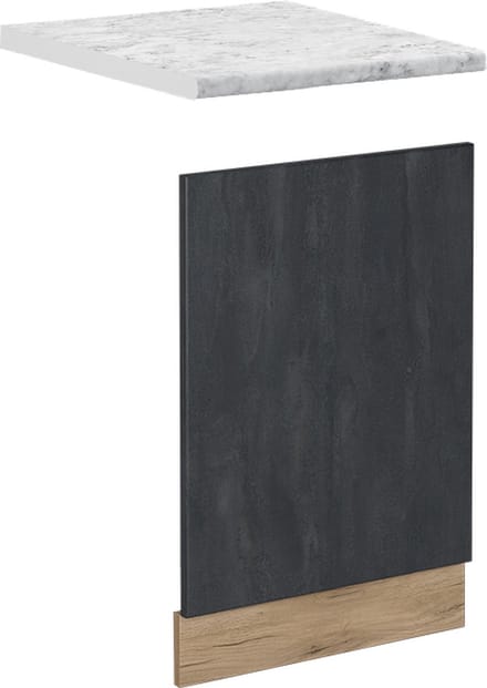 Vicco R-Line Frontpaneel – 45 cm WB Marmer Zwart beton