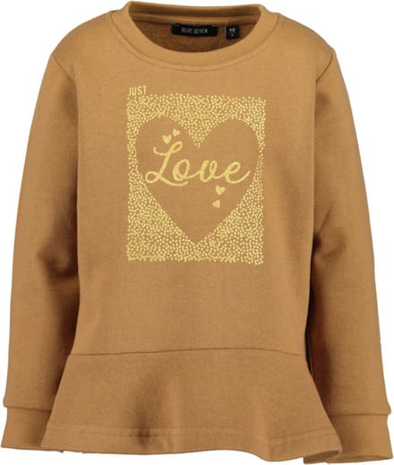 Blue Seven-Kids Meisjes t-shirt-Bruin