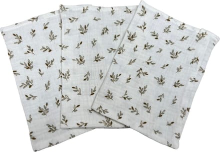 hydrofiel washandjes set van 3 takje
