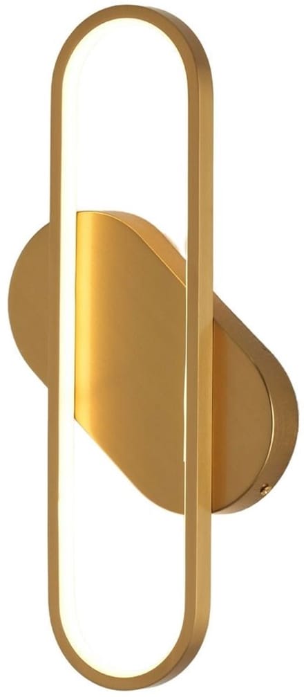 Kosilum - Evelia - Wandlamp - Goud/Messing - Staal, aluminium en silicium