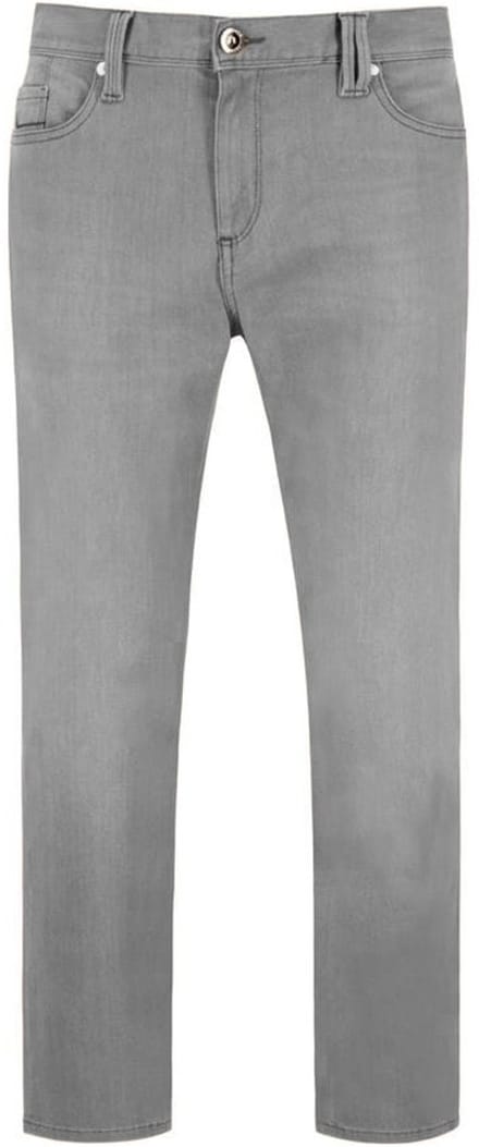 Alberto - 5-Pocket - Mannen - W32 X L32 - MidGrijs - Katoen - 4207-1571-Pipe Grey