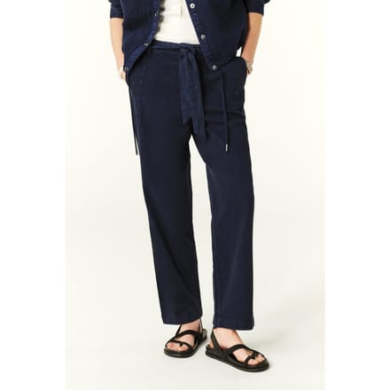 BA&SH Pantalon Sarker Bleunuit Taglia: 36 | Pantaloni Outlet | Donna