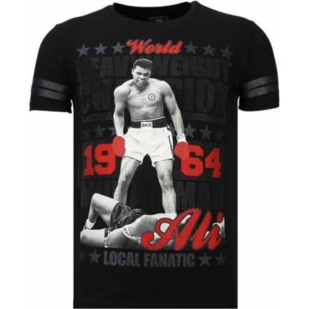 Local Fanatic Greatest of all time ali t-shirt