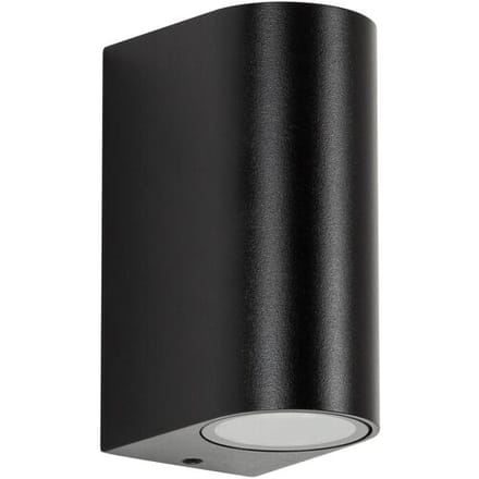 KS Verlichting Flash Up en Down Wandlamp Zwart