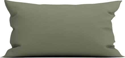 Yellow Kussensloop Percale - Kussenhoes van 40x80 cm - 1 stuk - 100% Katoen-Perkal - Groen