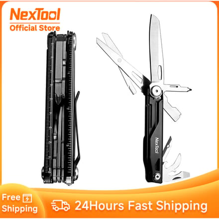 Nextool Multitool Zakmes 12 In 1 Multifunctioneel Zakgereedschapsmes Buiten Vouwmes Mini Draagbare Vouwschaar