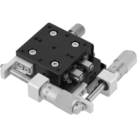 XY-Assen 40x40mm LY40 CM Stage Lineaire Kogelrails Precisie Handmatig Verplaatsingsplatform