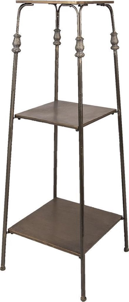Clayre & Eef Opbergrek 39x39x105 cm Bruin IJzer