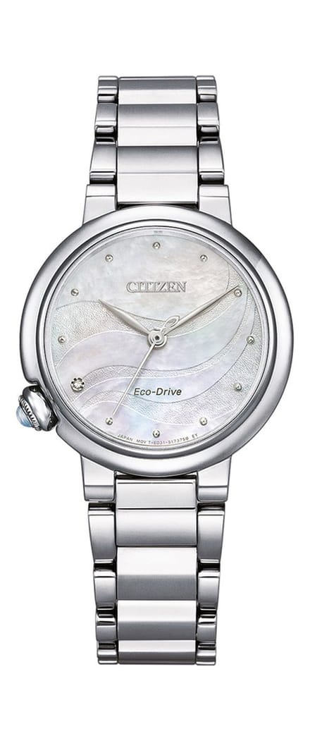 Citizen EM0910-80D Horloge - Staal - Zilverkleurig - Ø 30 mm