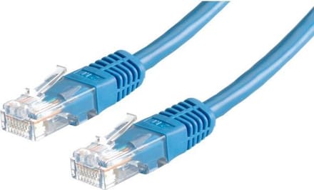 ROLINE UTP patchkabel Cat5e blauw 15m