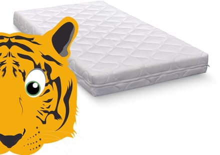 ABZ Baby Matras - tijger - 60x120x11 cm