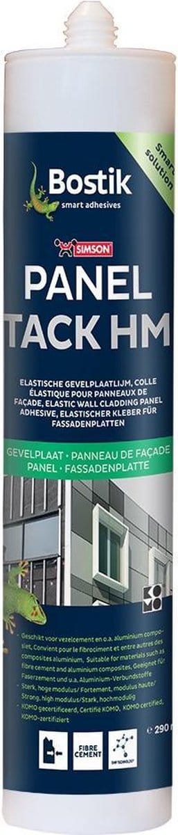Bostik 30132201 PanelTack HM Gevelplaatlijm - Zwart - Patroon - 290ml
