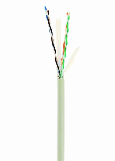 Gembird Cablexpert bulk cable - 305 m - grey - Grijs - 305m