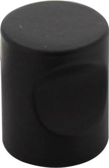 Intersteel Meubelknop vingergrip ø18 mm zwart