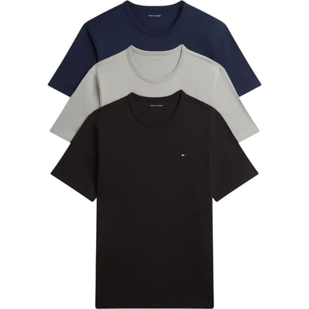 Tommy Hilfiger SS Shirt Heren (3-pack)