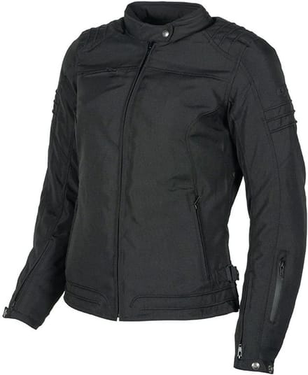 MOTOBLOUZ Motorjas MANGO TEX vrouw|4-seizoenen|Zwart 42 CE-gekeurd