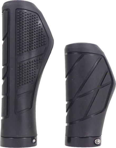 Handvatset Fiets Edge Urban - 135/95mm - Met lockring - zwart
