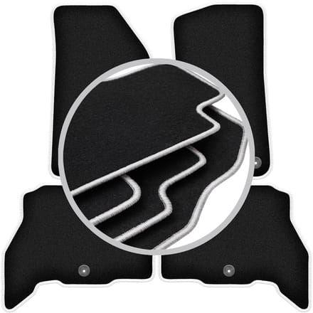 CARLUX-SILVER automatten voor: Jeep Wrangler JL 4XE 5-deurs (2021-2023)